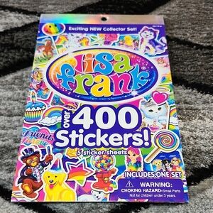 LISA FRANK ICONIC 400 STICKERS COLLECTOR SET 2015